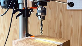 10 Simple Drill Press Hacks || Woodworking Ideas