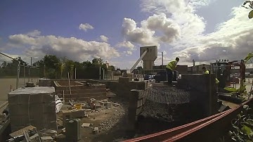 Secura Grand Retaining Wall - Construction Timelapse