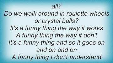 Scatterbrain - A Funny Thing Lyrics
