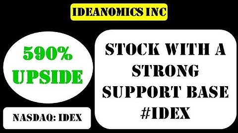 Ideanomics Inc Stock with a strong support base #idex - idex stock