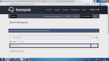 Como colocar # no endereço do servidor de TeamSpeak BR