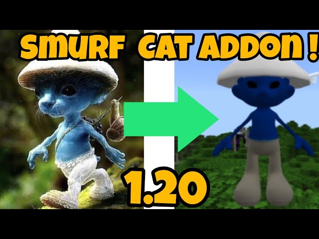 Smurf Cat Meme Addon Minecraft Mod