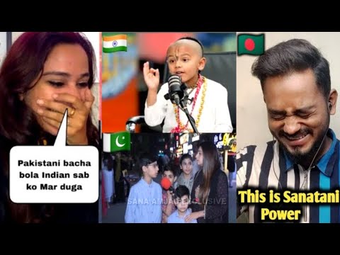 Indian Pandit Kid Mindset 🇮🇳 Vs Pakistani Madrasa Kid Mindset 🇵🇰 __Pakistani & BD Reaction