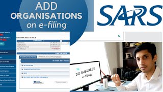 SARS - ORGANISATION OPTION [ How to add your Business on efiling] screenshot 4