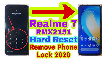Realme 7(RMX2151)Hard Reset/Remove Phone Lock 2020||Unlock Pattern/Pin/Password/Face 100% Working