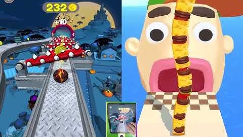 Going Balls VS Help Me Tricky Puzzle,Sandwich Runner,Ball Run 2048,Ball Merge,Pancake Run,Coin Rush