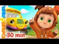 😋 The Wheels On The Bus and More Nursery Rhymes &amp; Baby Songs | Kids Songs by Dave and Ava 😋