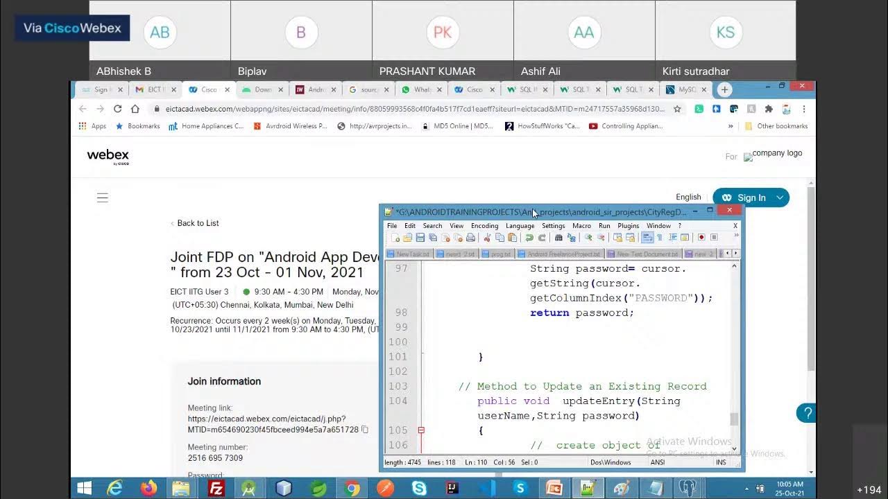 Day-2 Part-1 Android App Development using Java from 23 October - 01 ...
