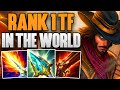 Best twisted fate in the world full mid gameplay  challenger twisted fate in the world  142