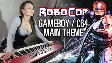 Robocop Gameboy / C64 Theme (Piano cover) - Jonathan Dunn | Katja Savia