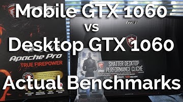 Is the Mobile GTX 1060 Really Desktop Grade? - MSI GE62VR Benchmarks