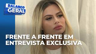 Mulher que ficou conhecido no Brasil como 'Trafigata' fala com o BG após deixar a prisão