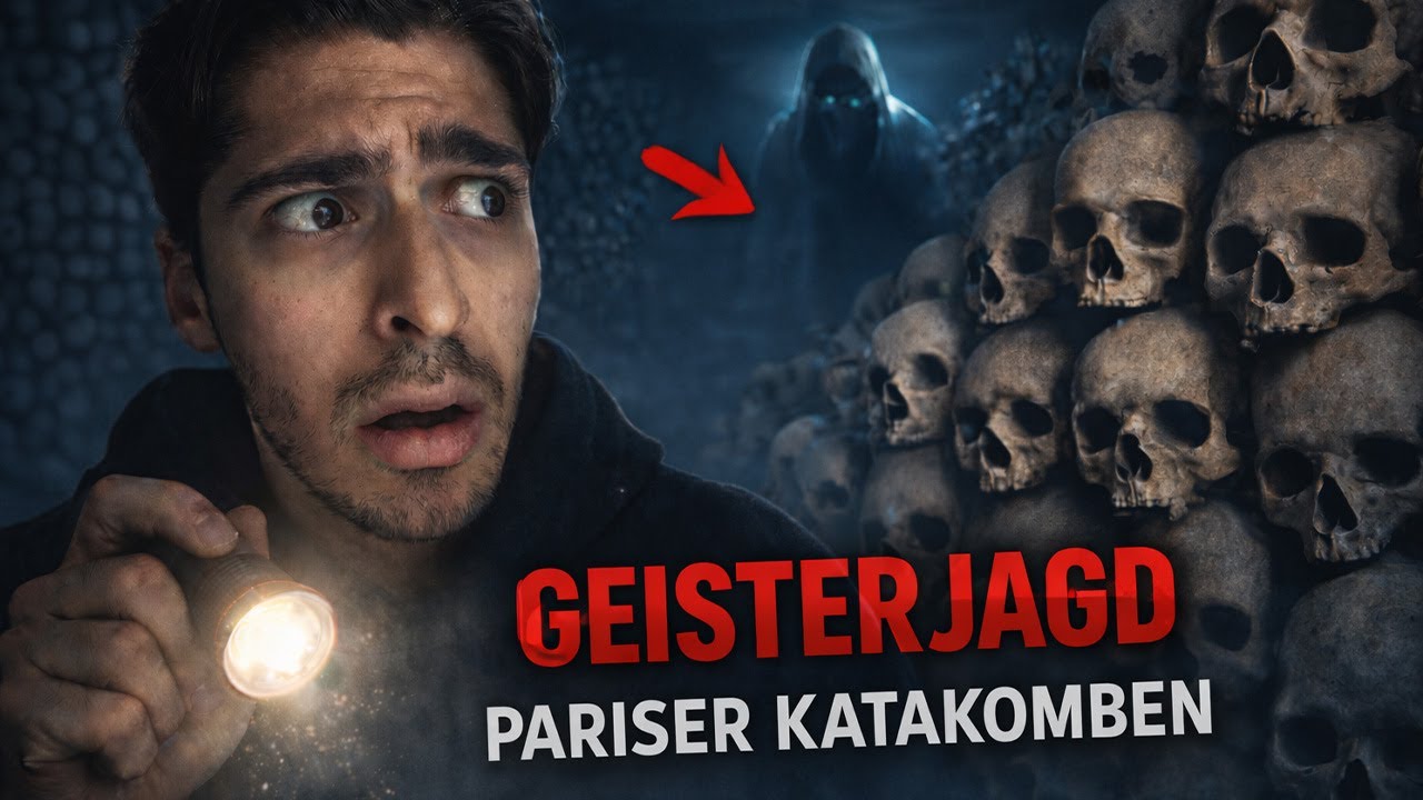 ZWISCHEN SCHÄDELN und KNOCHEN! GEISTERJAGD in den KATAKOMBEN von Paris!