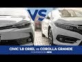 Honda Civic 2019 1.8 Oriel Facelift vs Toyota Corolla 2019 Grande | PakWheels Comparison