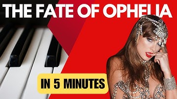Taylor Swift - The Fate of Ophelia | Piano Tutorial