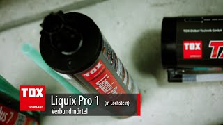 Tox Verbundmörtel Liquix Pro 1 In Lochstein