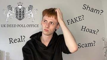 How to get your name legally changed via UK DEED POLL OFFICE