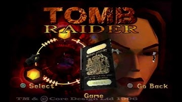 Tomb Raider-1 All Secrets walkthrough part-1 ch-1 Caves !!