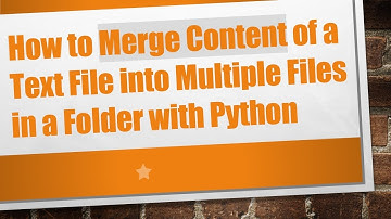 How to Merge Content of a Text File into Multiple Files in a Folder with Python