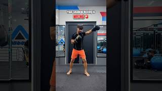 your Shadow Boxing is WRONG .... FIX THIS #boxing #shadowboxing