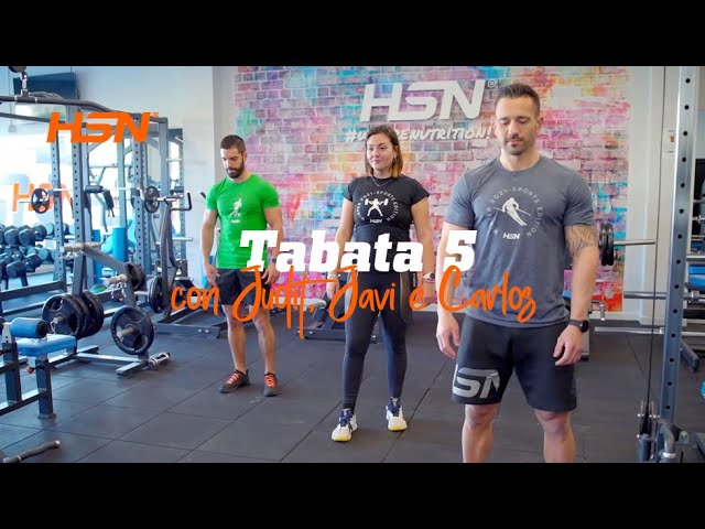 HiiT Workout 6 X Tabata 20/10 Bodyweight - Couple Workout by TABATAMANIA 