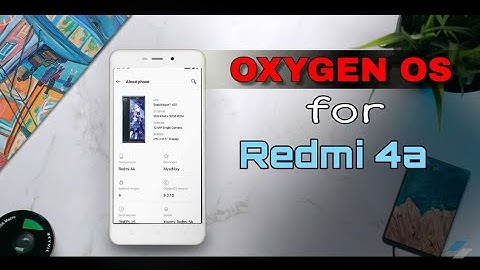 Oxygen os + Redmi 4a = Magic🔥🔥🔥
