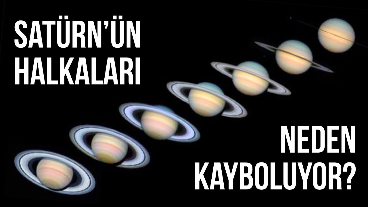 Satürn’ün halkalarının kaybolma nedenleri