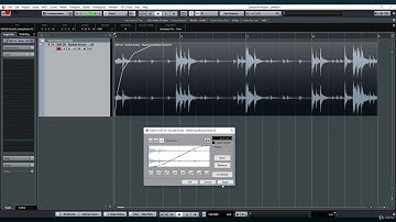 Cubase fade in fade out