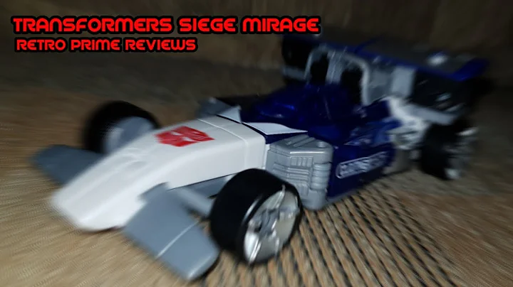 Transformers (war for Cybertron) Siege Mirage review!