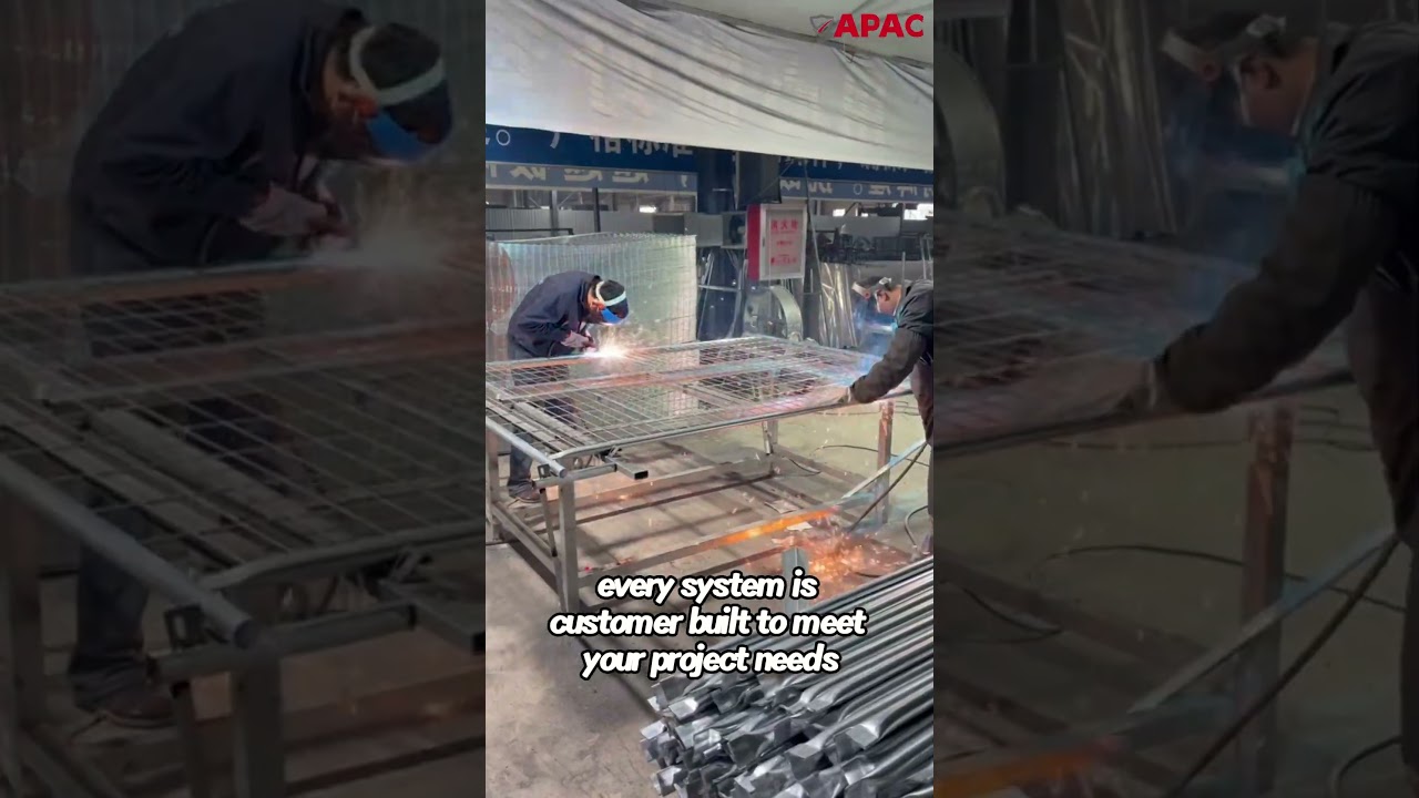 Precision in Every Weld | APAC Safety Temporary Edge Protection Systems