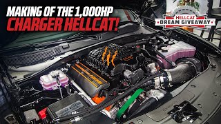 1000 HP HELLCAT CHARGER BUILD IN 3 MINUTES!!!