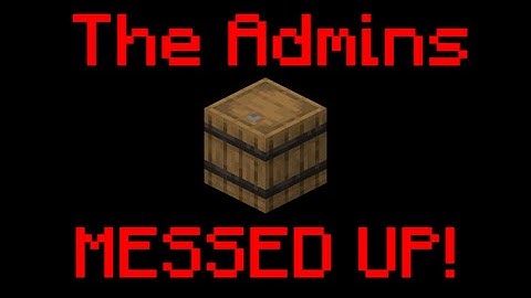 The Admins MESSED UP! ... (Hypixel Skyblock)