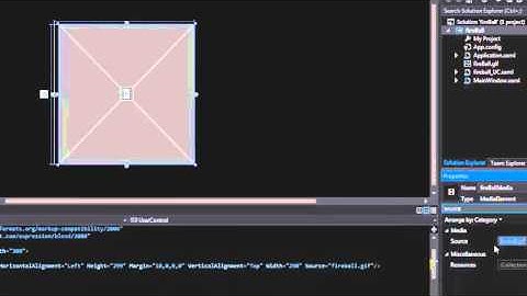 VB.NET: Animated Gif in WPF Using A Media Element