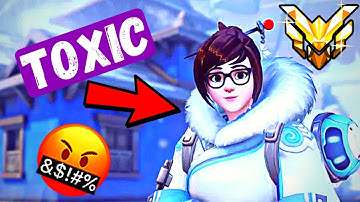 Walling My Team in Spawn (Overwatch Competitive Toxicity)