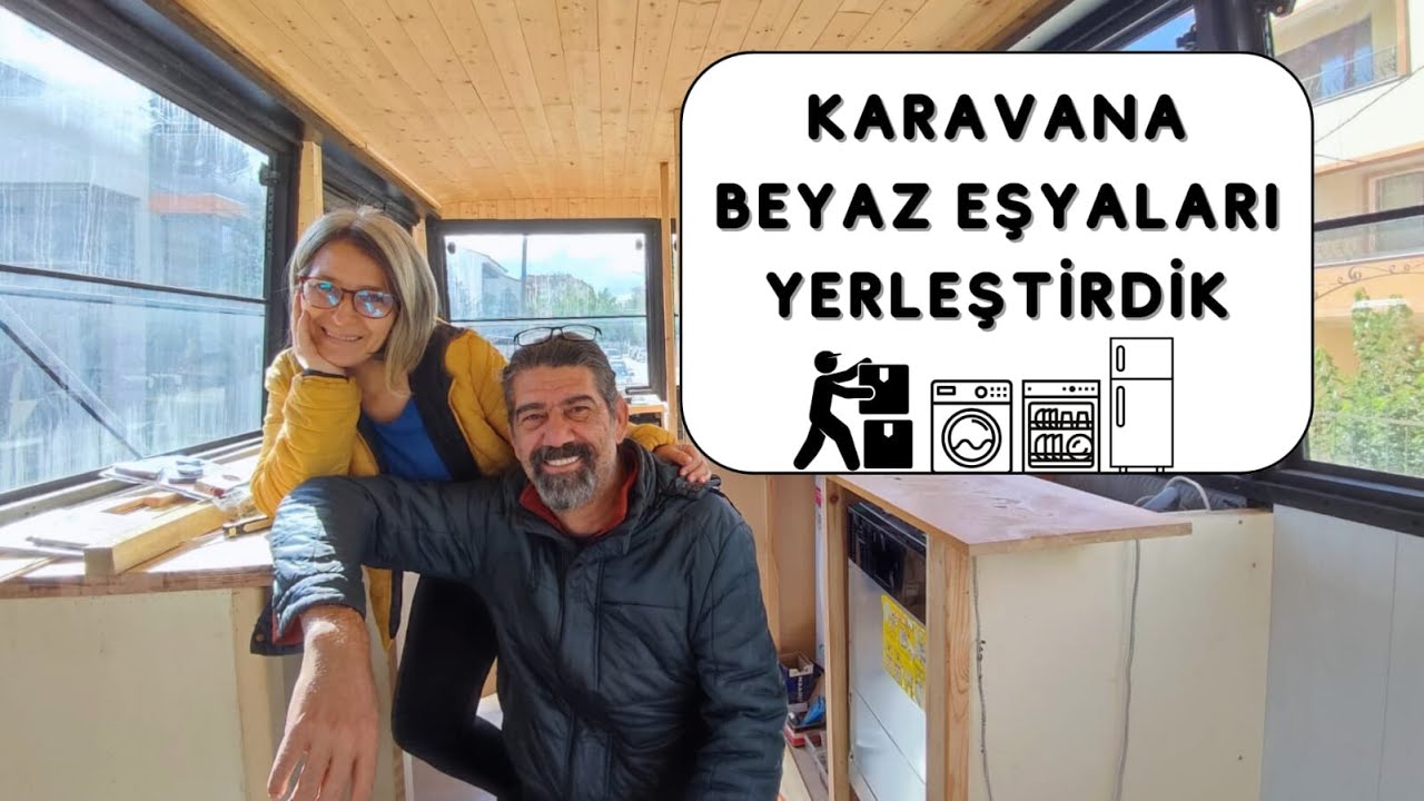 KARAVANDA MUTFAK YAPIMINA GEÇTİK | İÇ TASARIM + BEYAZ EŞYA YERLEŞİMİ | BÖLÜM: 72 🧊🛠️ |