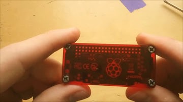 rasberry pi zero W standoff mod