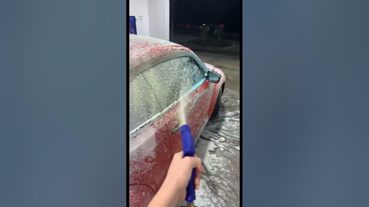 SelfService Car Wash Triple Foam Polish YouTube
