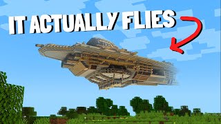 I made the BIGGEST airship possible in Minecraft