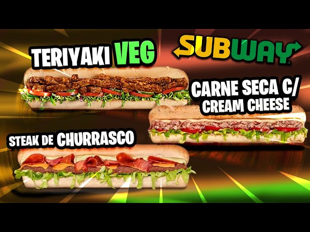 Subway inova e lança opção vegana do lanche Teriyaki