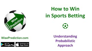 How to #Win in #Sports #Betting - Understanding Probabilistic Approach screenshot 4