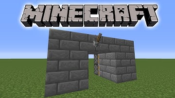 Minecraft How to Make a 2x2 Piston Door EASY!! 1.16 | Minute Minecraft Tips