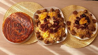 طرزتهیه رشته پلو بسيار اسان خوشمزه/Zutaten für Vermicelli Reis Reisfelder