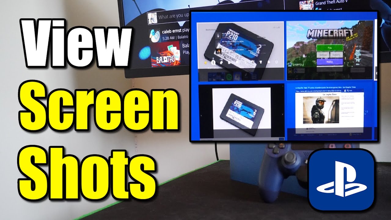 How to View your Screenshots & Pictures on PS4 Console (Best Method)