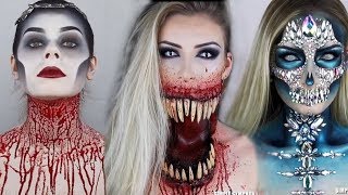 Os Melhores Tutoriais de Maquiagem para o Halloween #5 / CHEIAS DE CHARME TUTORIAIS👻💀