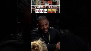 ALJAMAIN STERLING ELIMINATES JOSIE CANSECO #pokerclips