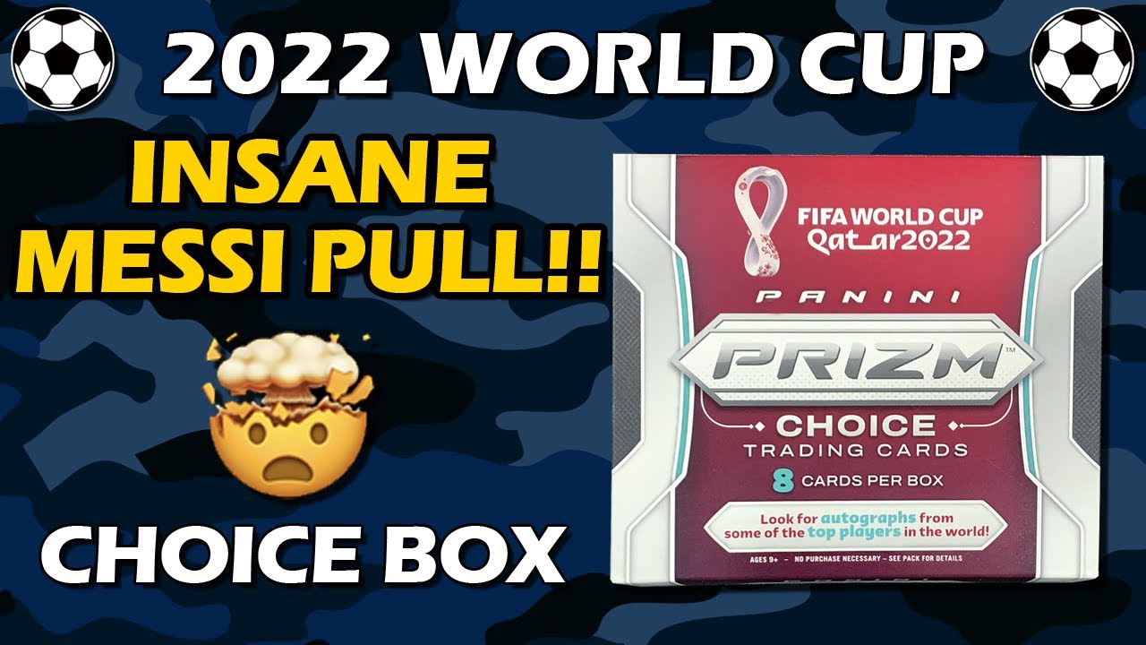 2022 Panini Prizm World Cup Soccer Choice Box