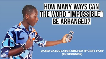 HOW TO SOLVE PERMUTATION AND COMBINATION FAST IN SCIENTIFIC CALCULATOR: Casio fx-991 es plus