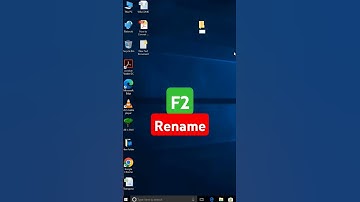 Folder Rename Shortcut key #shortcutkeys #windows #desktop #shorts