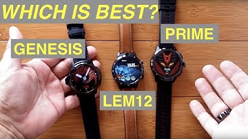 Kronos Blade GENESIS. LEMFO LEM12, and Kospet PRIME (aka AllCall AWATCH GT) Compared: Which is Best?