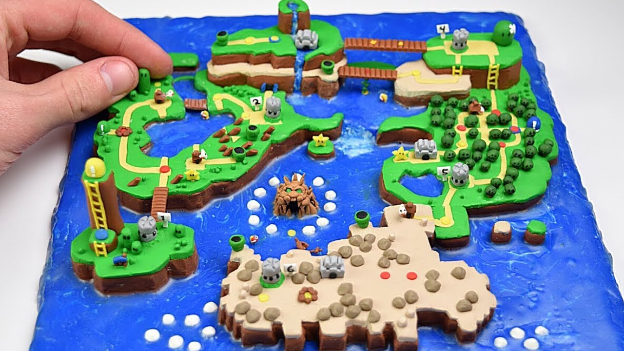 super mario world map